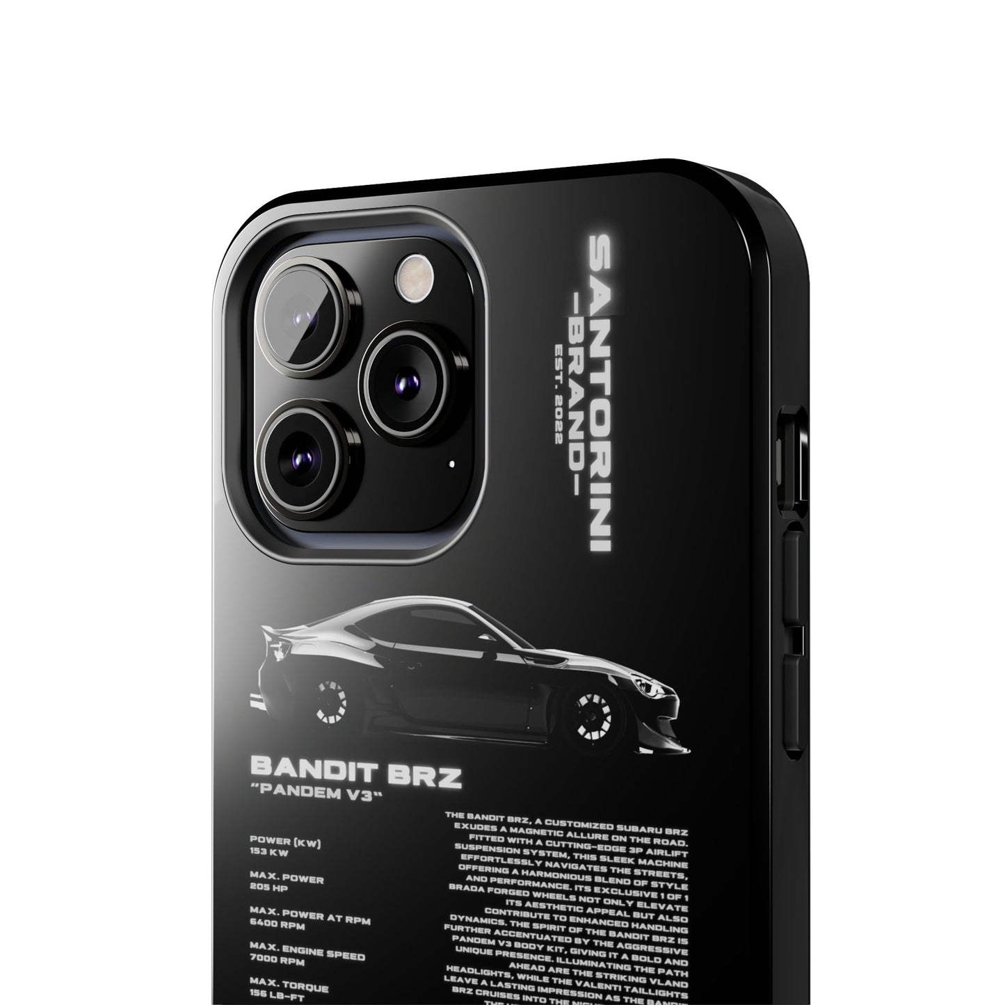 "Bandit BRZ" Black Case