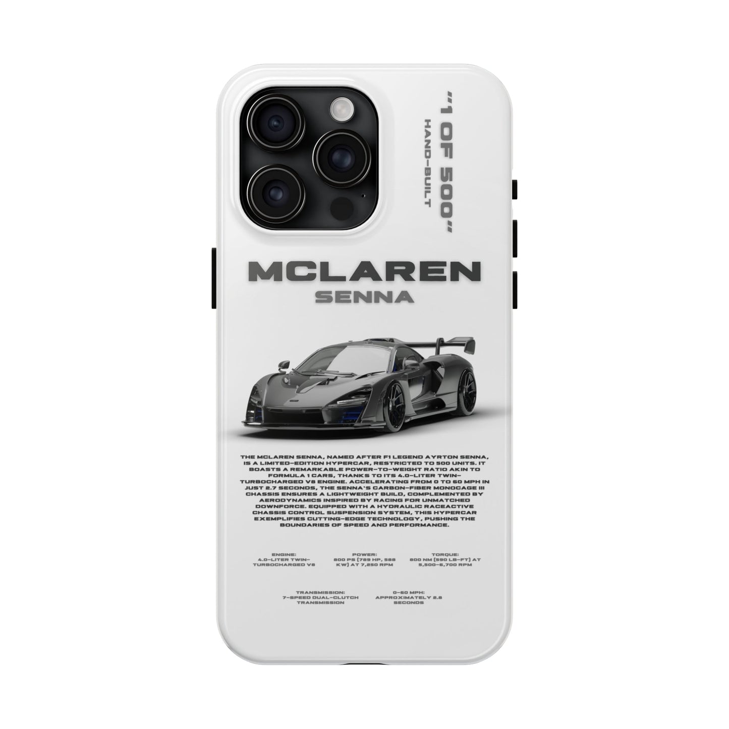 "Senna" White Case