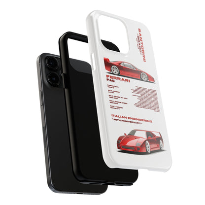 "Ferrari F40" White Case